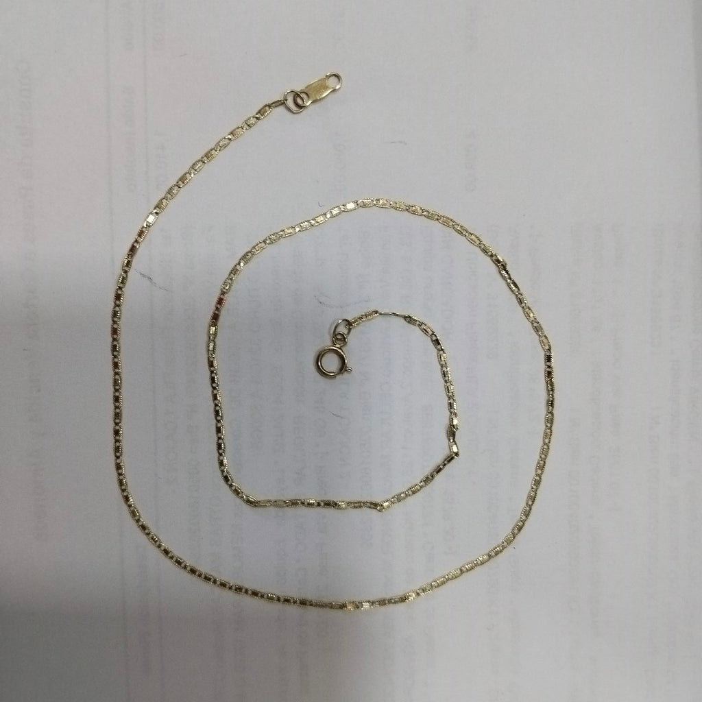 CADENA ORO 10 K 1.2 GRMS (SEMINUEVO)