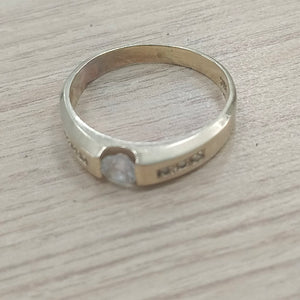 SOLITARIO ORO 10 K 2,50 GRMS (SEMINUEVO)