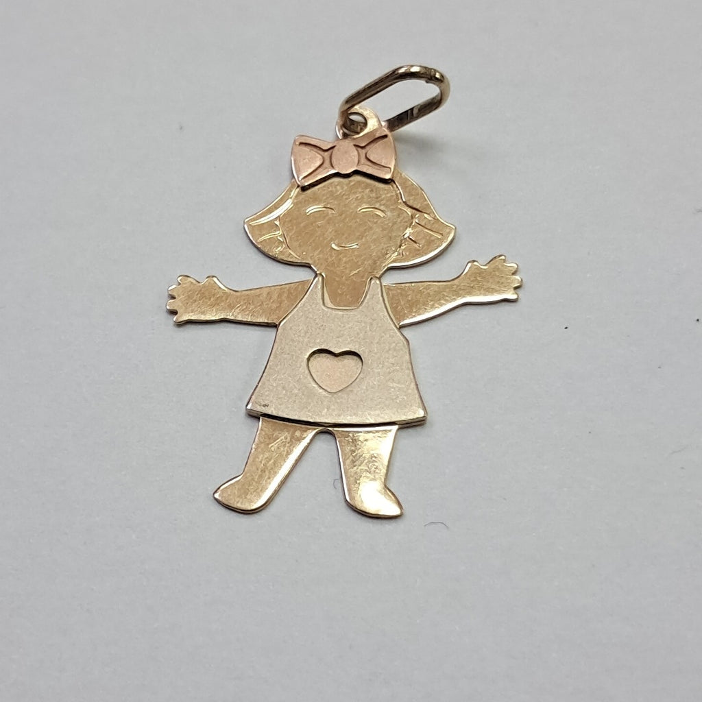 DIJE ORO COMBINADO 10 K 1.7 GRMS (SEMINUEVO)