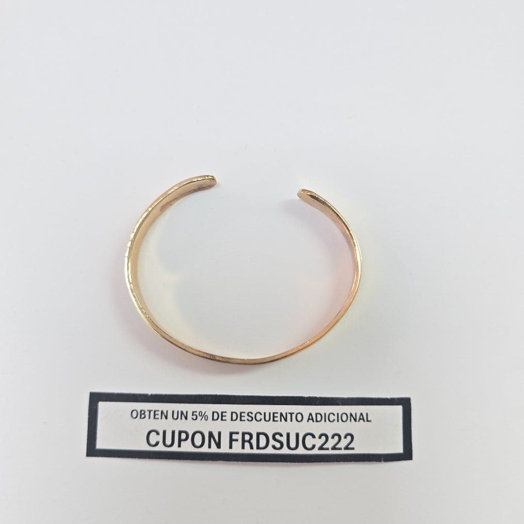 PULSERA RIGIDA ORO 10 K 11.6 GRMS (SEMINUEVO)