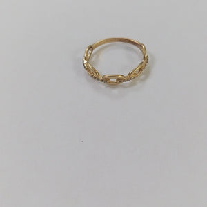 ANILLO ORO 10 K 1,30 GRMS (SEMINUEVO)