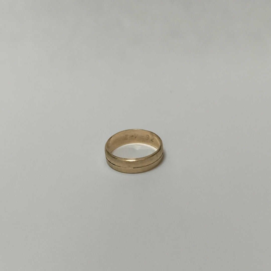 ARGOLLA ORO 14 K 2,10 GRMS (SEMINUEVO)