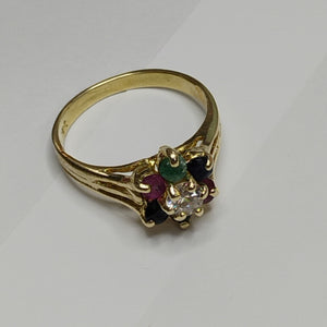 ANILLO ORO 14 K 2,90 GRMS (SEMINUEVO)