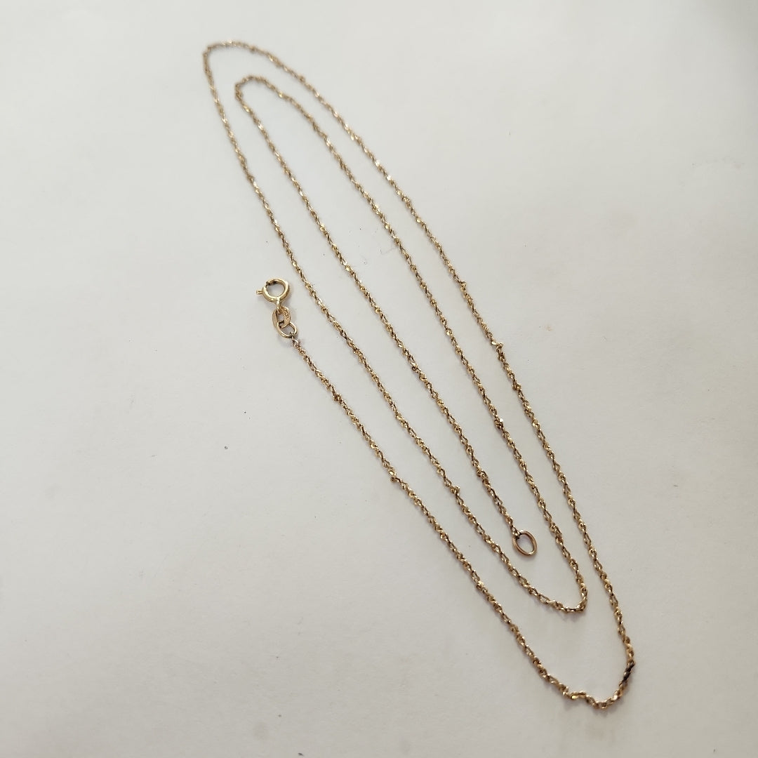 CADENA ORO 14 K 2.9 GRMS (SEMINUEVO)