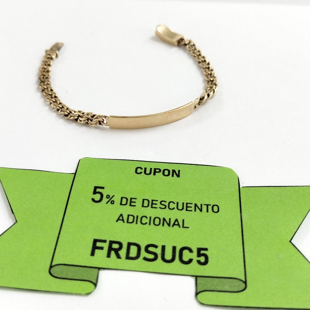ESCLAVA ORO 12 K 5.8 GRMS (SEMINUEVO)