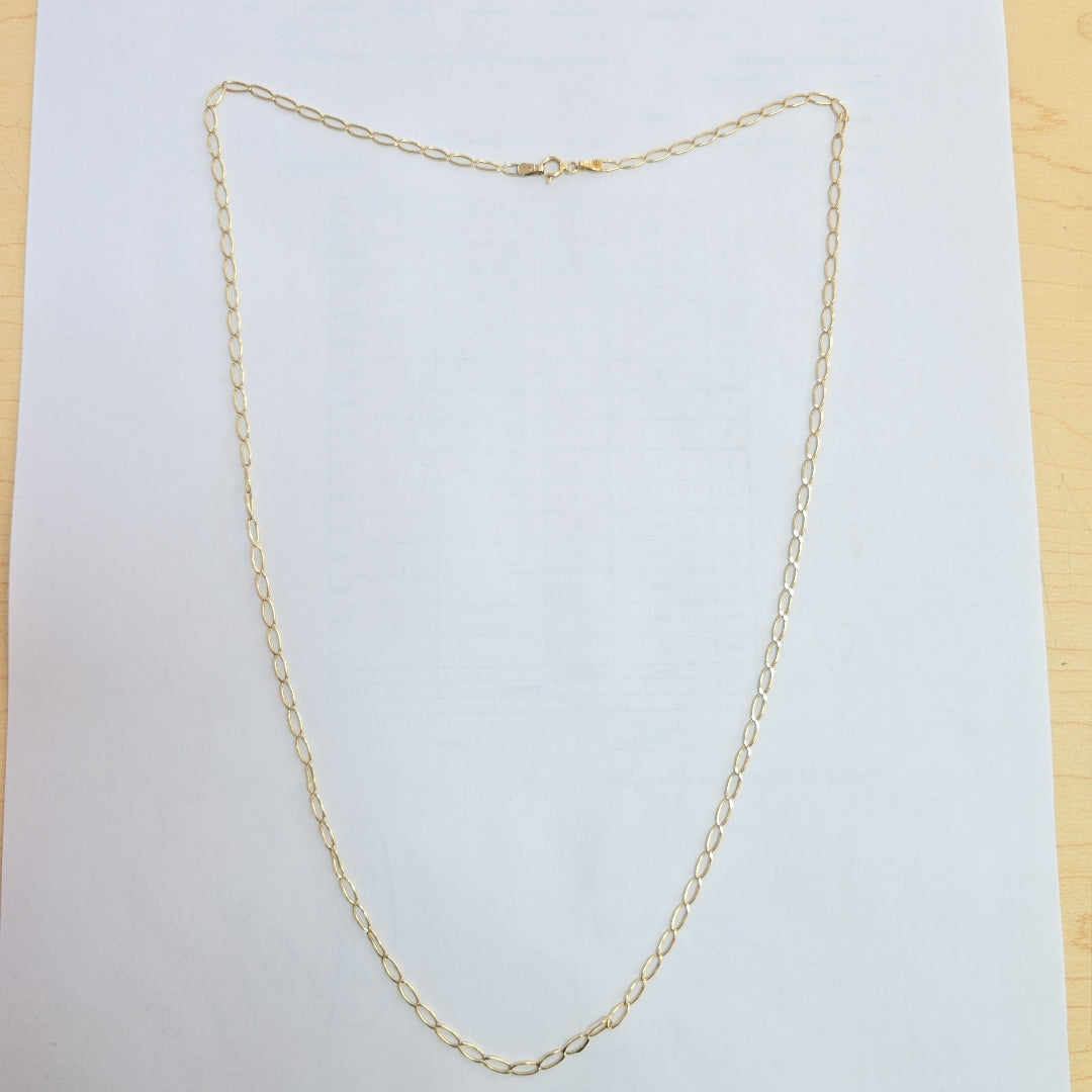 CADENA ORO 14 K 4.3 GRMS (SEMINUEVO)