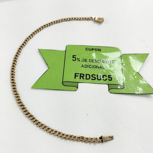 PULSERA ORO 14 K 5.5 GRMS (SEMINUEVO)