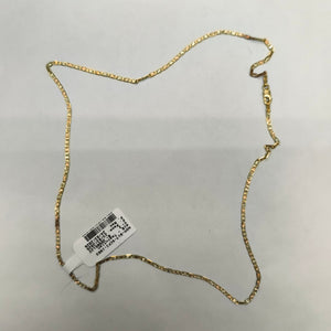 CADENA ORO 10 K 3.4 GRMS (SEMINUEVO)