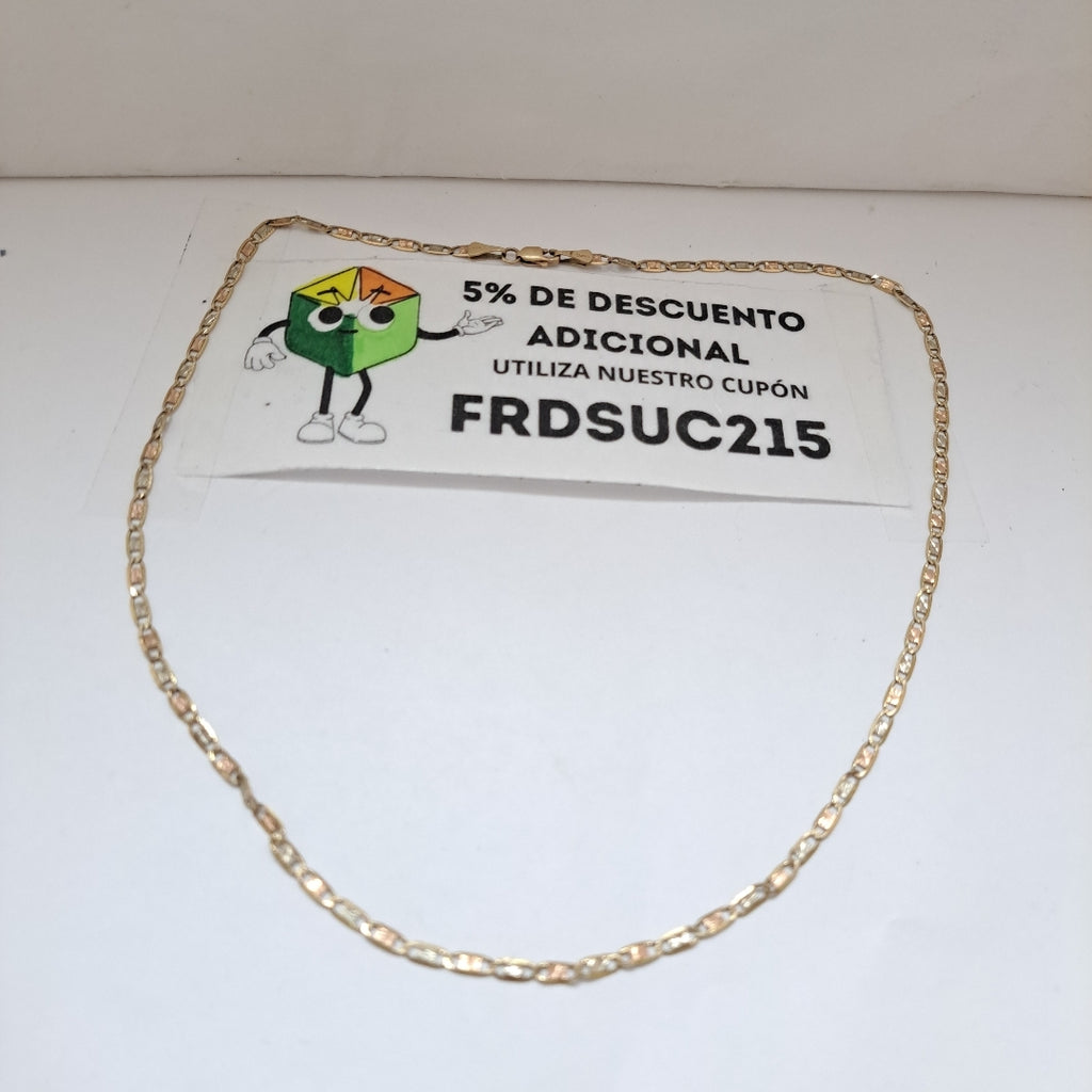 CADENA ORO 10 K 4,40 GRMS (SEMINUEVO)