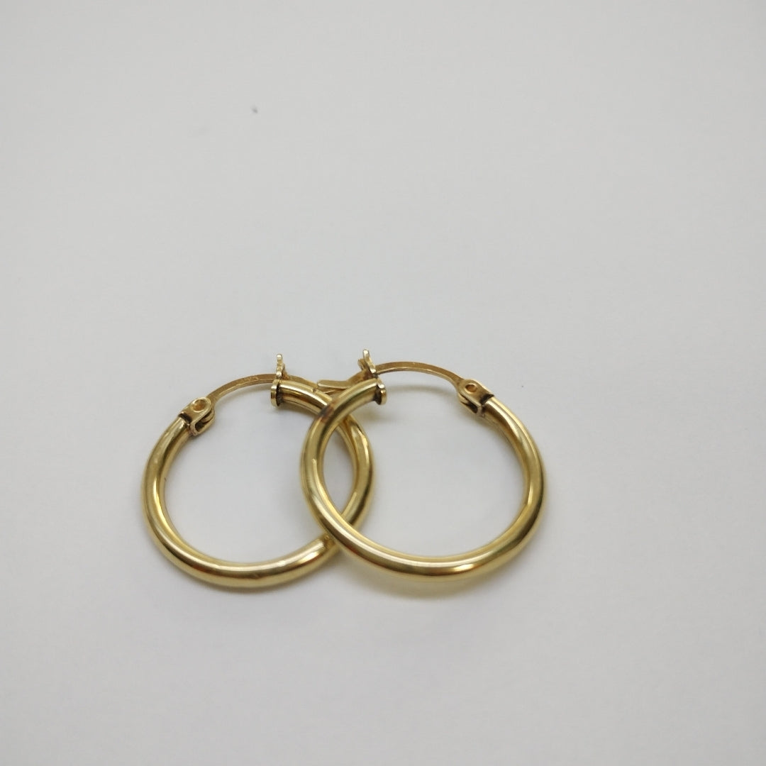 ARRACADAS PAR ORO 14 K 1,60 GRMS (SEMINUEVO)