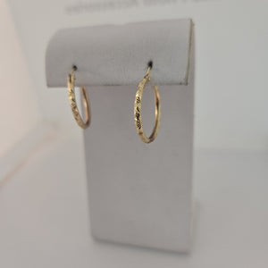 ARRACADAS PAR ORO 10 K 1,80 GRMS (SEMINUEVO)