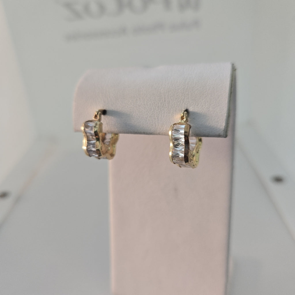 ARRACADAS PAR ORO 14 K 3,10 GRMS (SEMINUEVO)