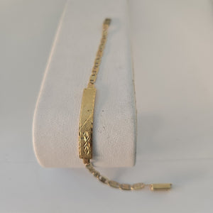 ESCLAVA ORO 14 K 3.3 GRMS (SEMINUEVO)