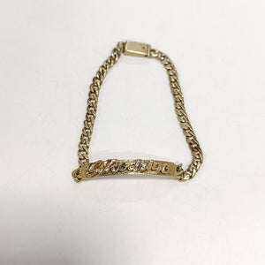 ESCLAVA ORO 14 K 7.4 GRMS (SEMINUEVO)