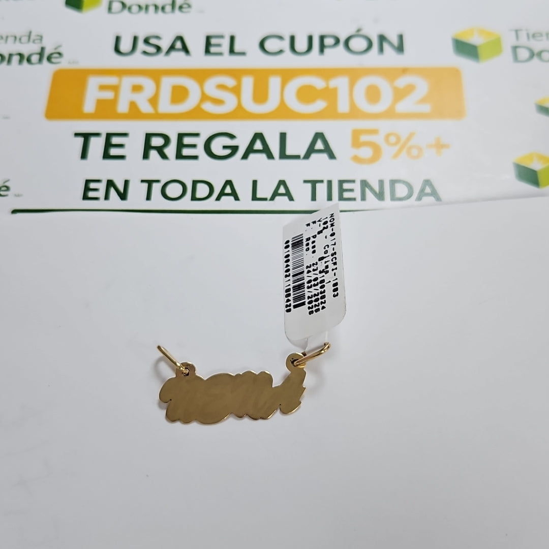 DIJE ORO 10 K 1,50 GRMS (SEMINUEVO)