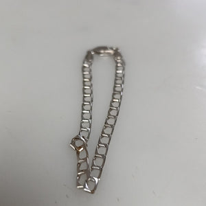 PULSERA ORO BLANCO 14 K 3,50 GRMS (SEMINUEVO)