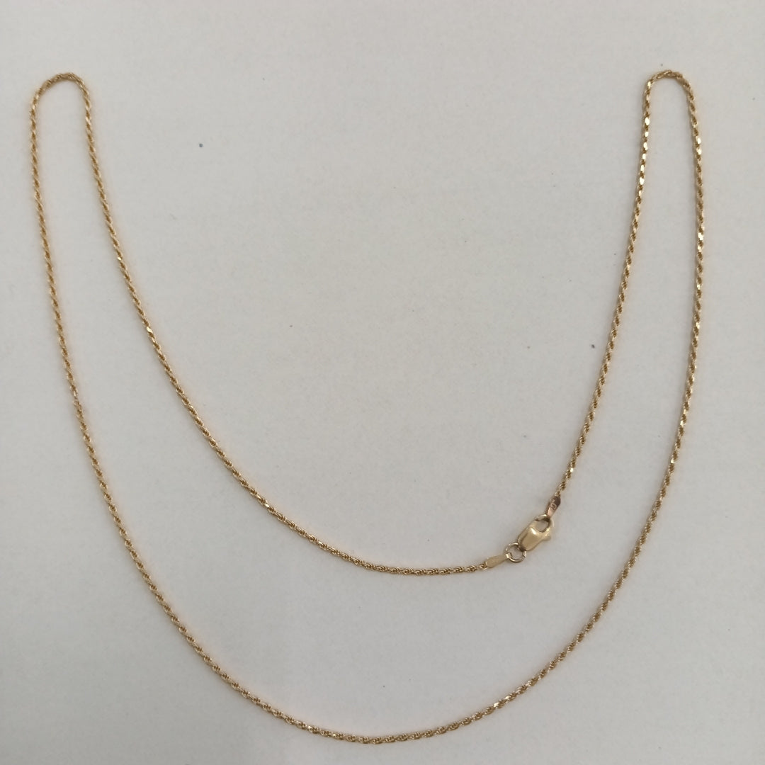 CADENA ORO 14 K 5,20 GRMS (SEMINUEVO)