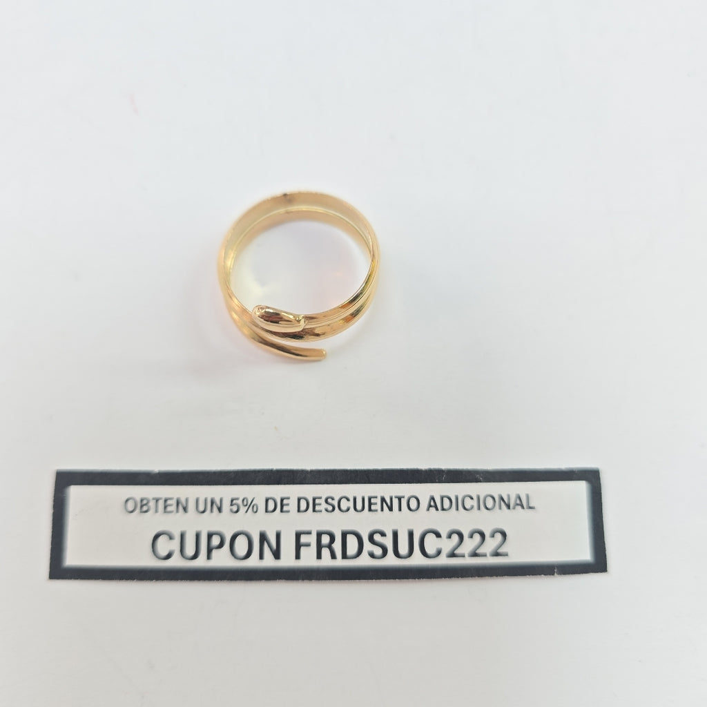 ANILLO ORO 14 K 5.4 GRMS (SEMINUEVO)