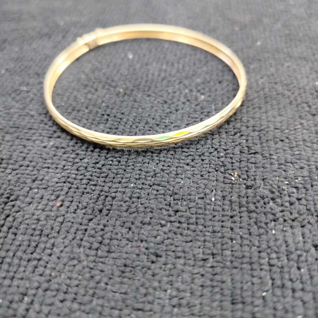 PULSERA RIGIDA ORO 10 K 4.3 GRMS (SEMINUEVO)