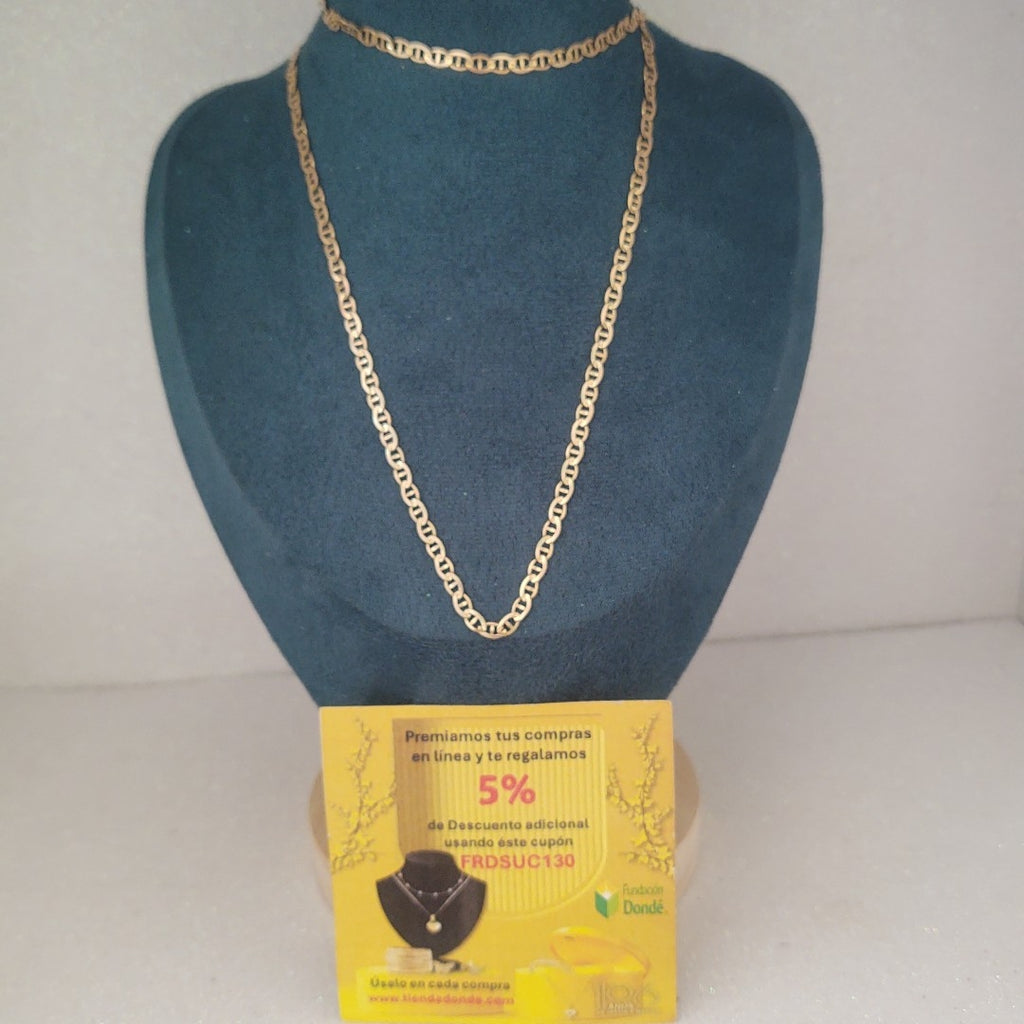 CADENA ORO 14 K 9.1 GRMS (SEMINUEVO)