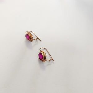 ARETES PAR ORO 8 K 1.7 GRMS (SEMINUEVO)