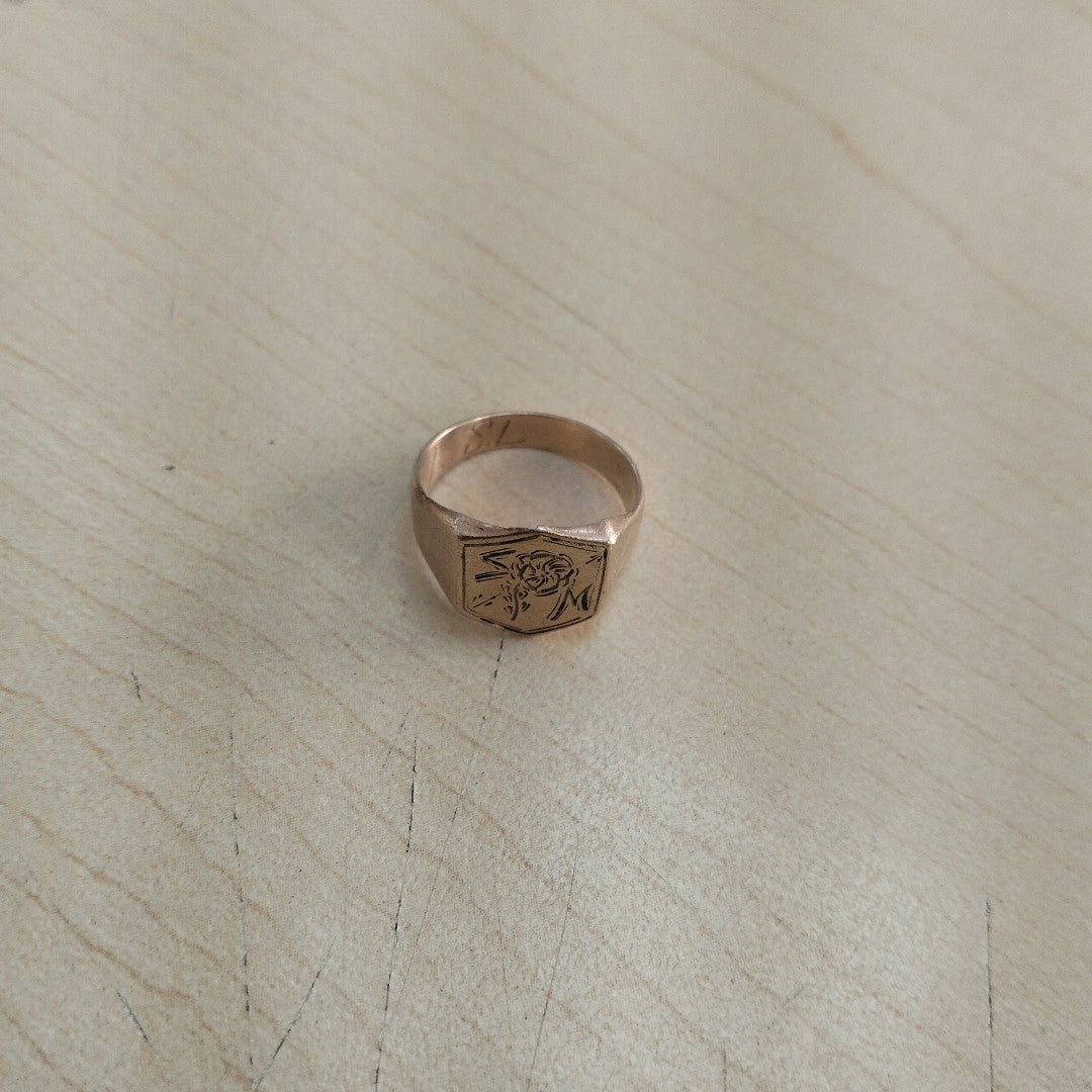 ANILLO ORO 8 K 4 GRMS (SEMINUEVO)