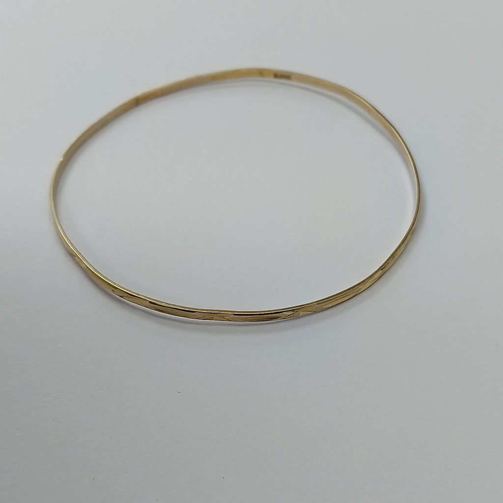 PULSERA RIGIDA ORO 14 K 3.5 GRMS (SEMINUEVO)