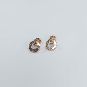 BROQUELES PAR ORO 14 K 2.4 GRMS (SEMINUEVO)