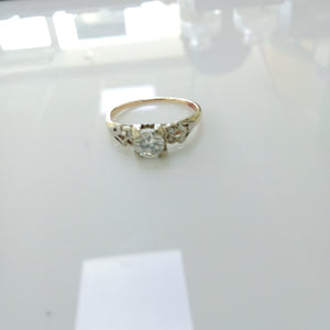 ANILLITO ORO,ORO COMBINADO 14 K 1,80 GRMS (SEMINUEVO)