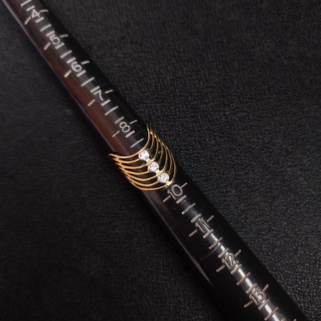 ANILLO ORO 10 K 3,60 GRMS (SEMINUEVO)