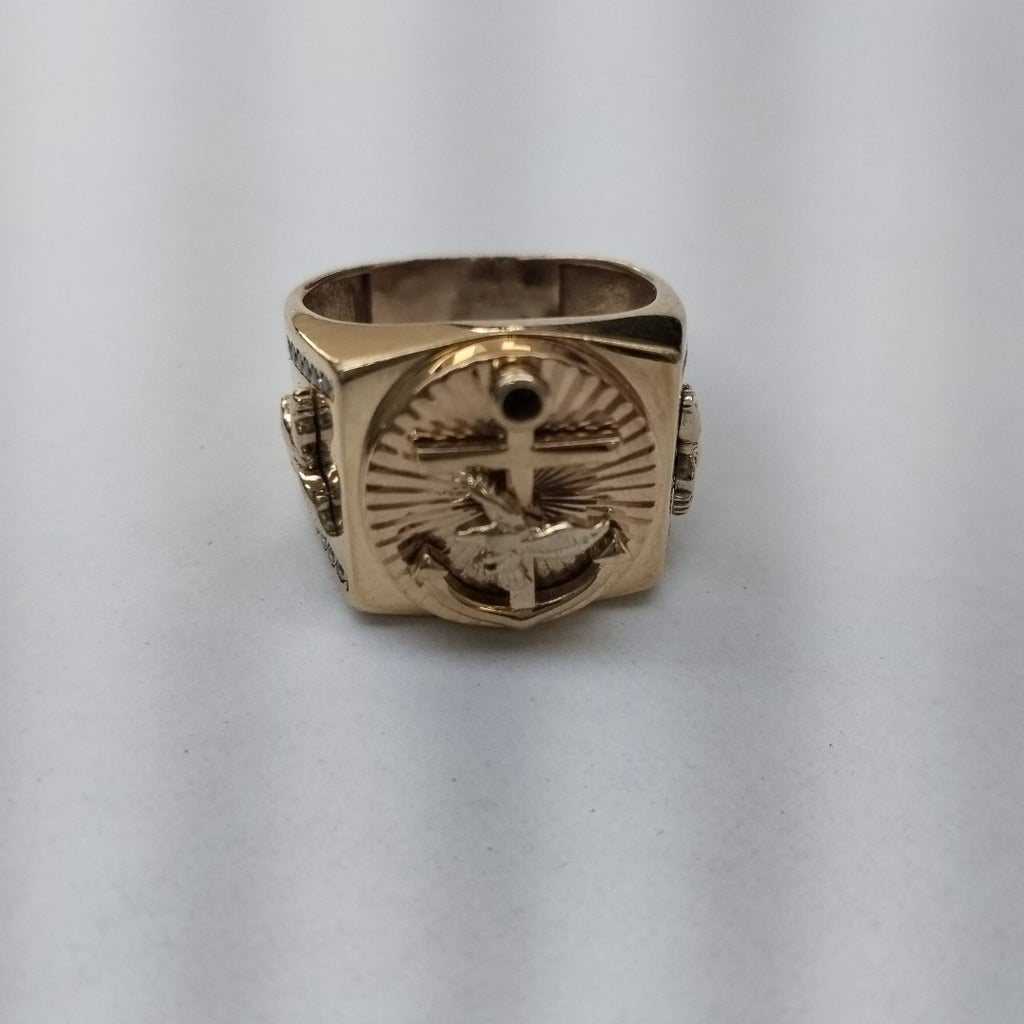 ANILLO ORO 10 K 8.3 GRMS (SEMINUEVO)