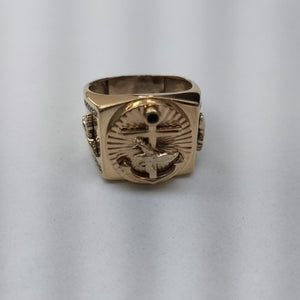 ANILLO ORO 10 K 8.3 GRMS (SEMINUEVO)