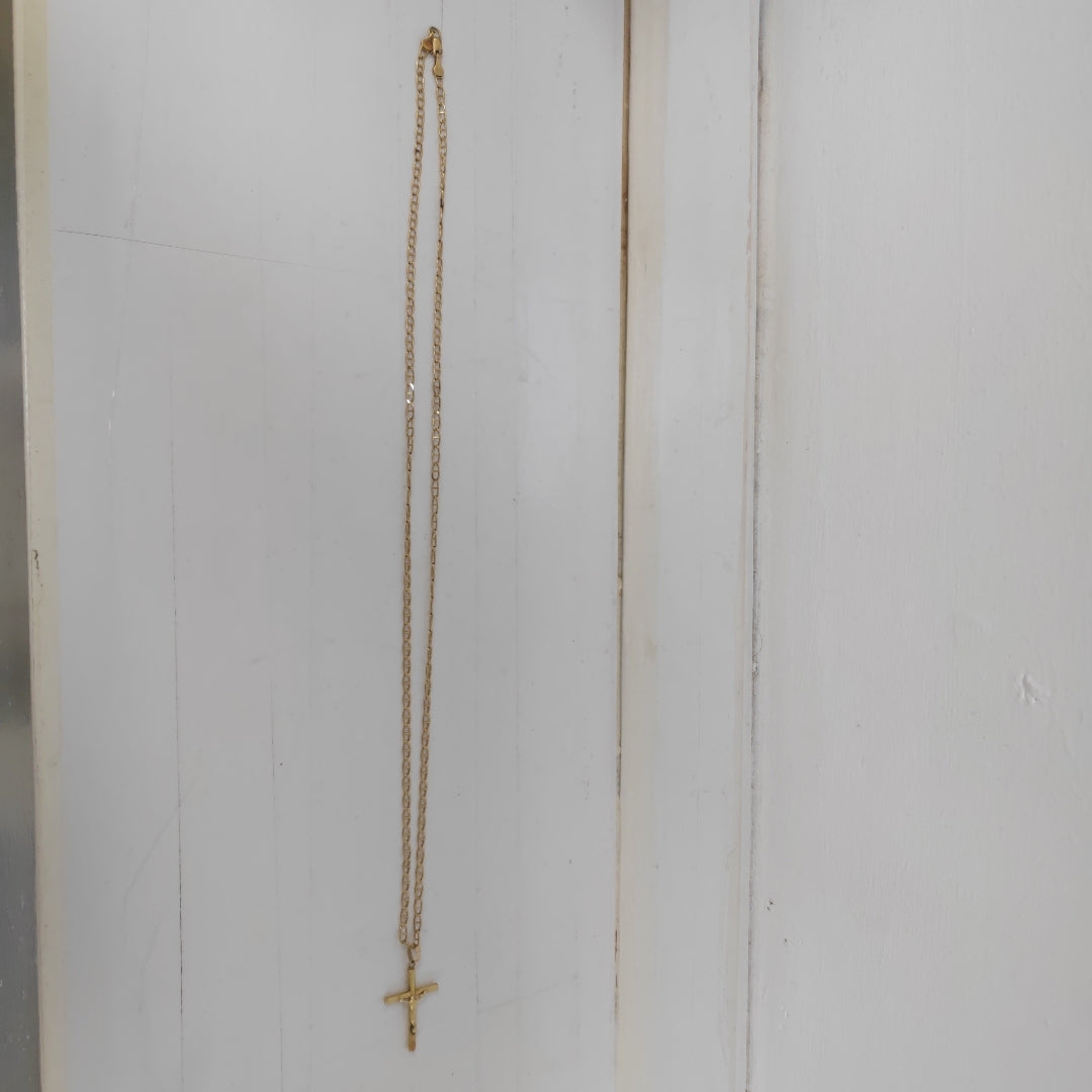 CADENA, DIJE ORO 14 K 10.5 GRMS (SEMINUEVO)