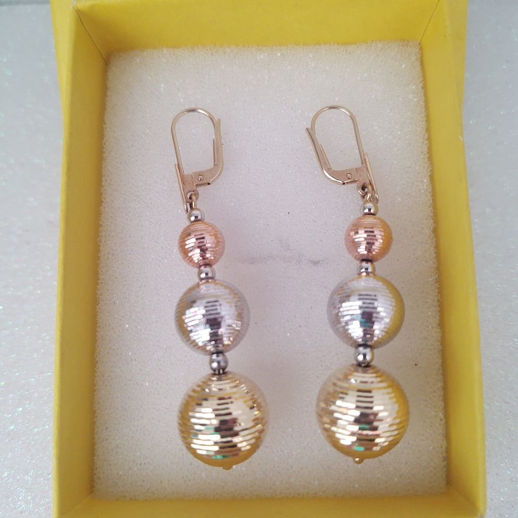 ARETES PAR ORO 14 K 7.1 GRMS (SEMINUEVO)