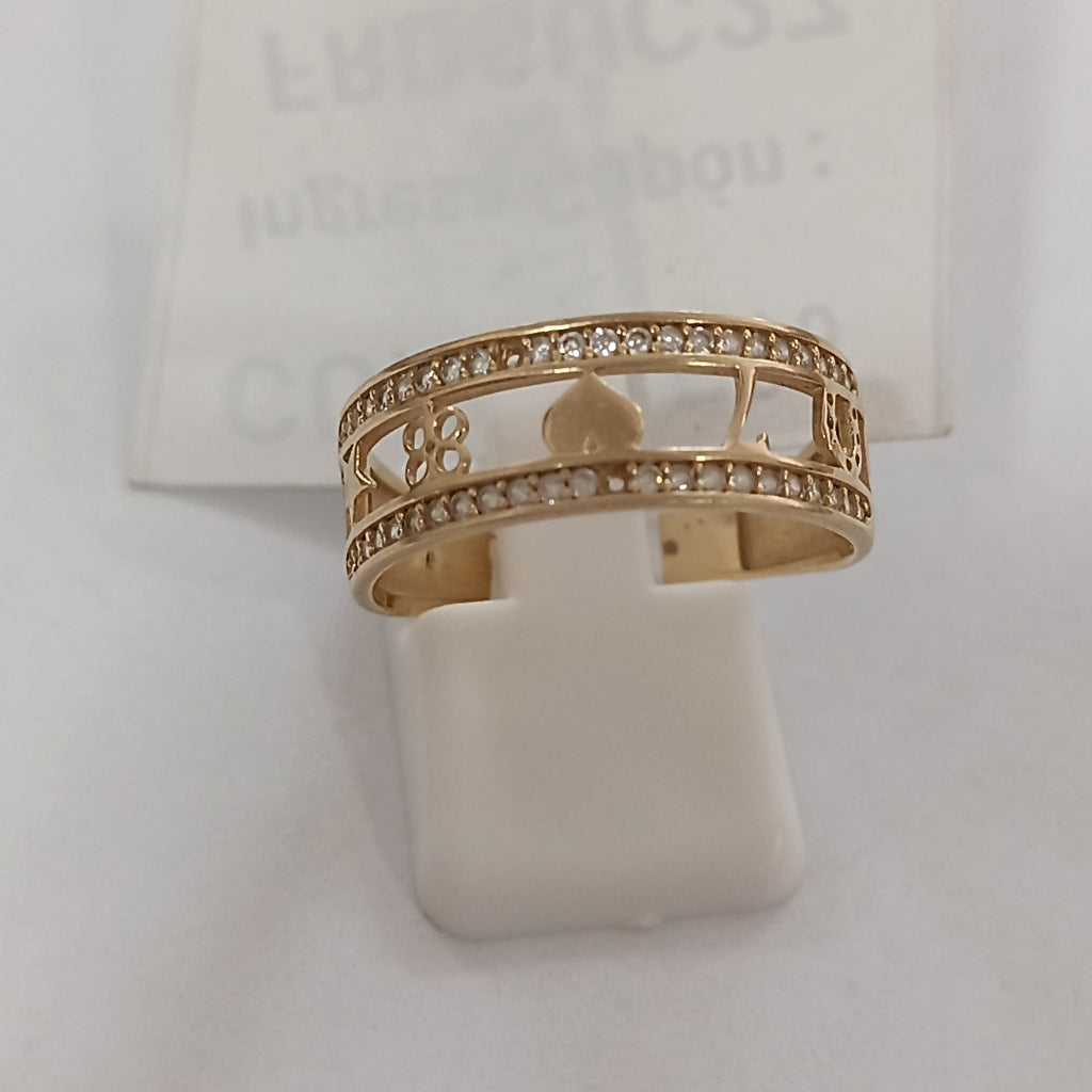 ANILLO ORO 14 K 2,50 GRMS (SEMINUEVO)