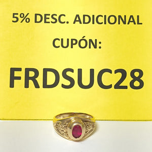 ANILLO ORO 14 K 7 GRMS (SEMINUEVO)