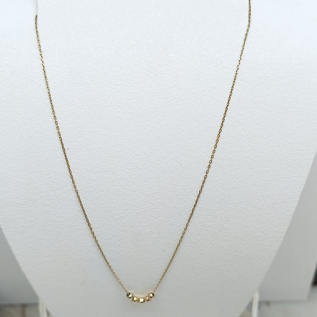 GARGANTILLA ORO 14 K 1.7 GRMS (SEMINUEVO)