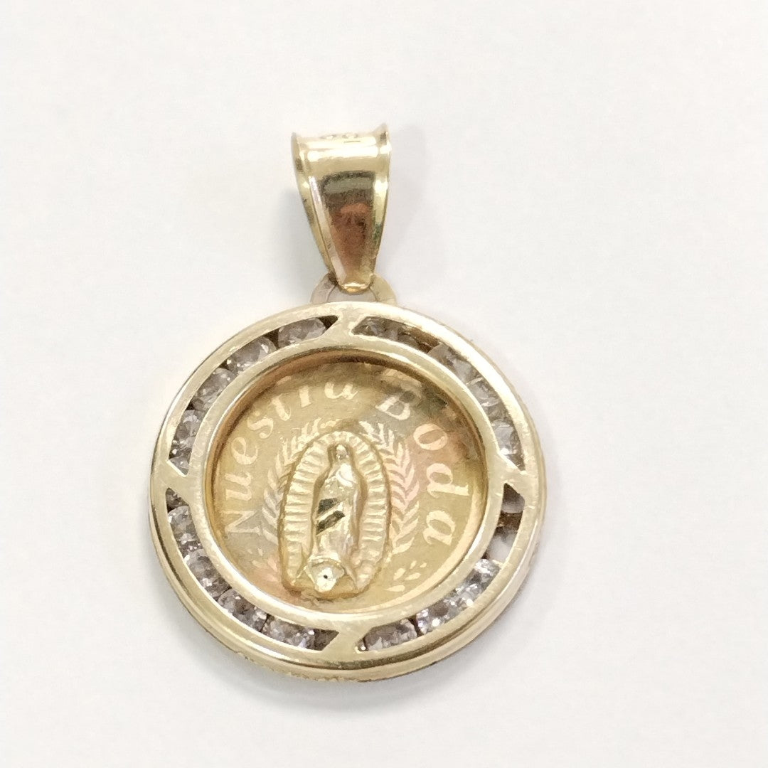 DIJE ORO, ORO COMBINADO 10 K 0.9 GRMS (SEMINUEVO)
