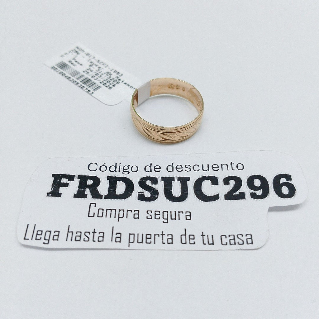 ARGOLLA ORO 14 K 2.2 GRMS (SEMINUEVO)