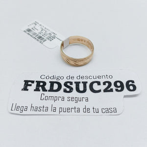 ARGOLLA ORO 14 K 2.2 GRMS (SEMINUEVO)