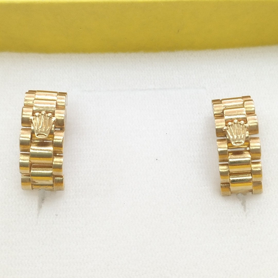ARETES PAR ORO 18 K 10.8 GRMS (SEMINUEVO)