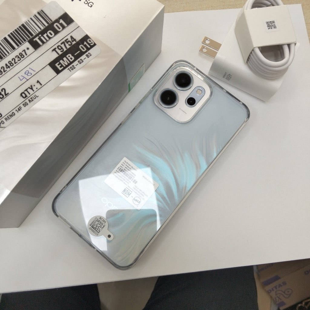 CELULAR OPPO  RENO 14 F CPH2743 (2025) 256 GB 12 GB RAM (SEMINUEVO)