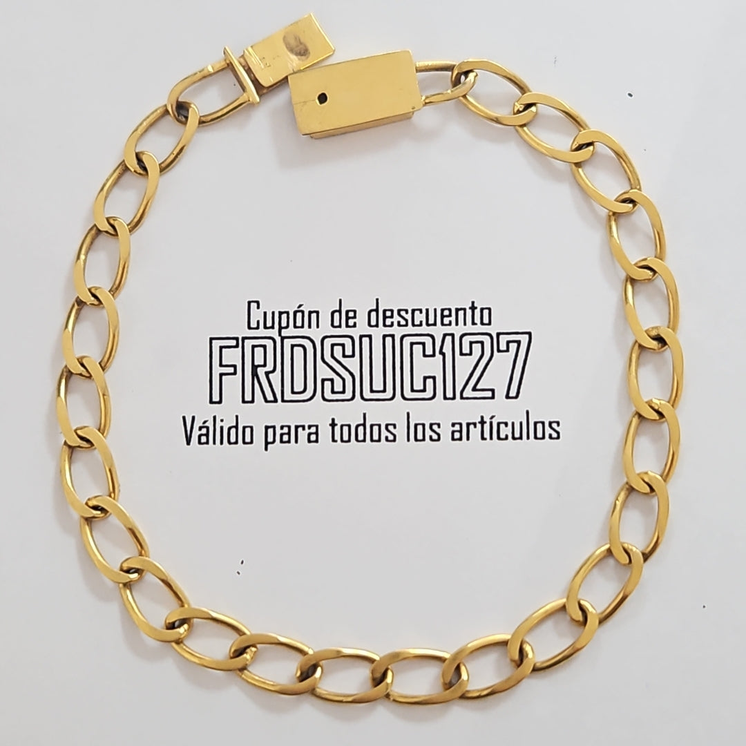 PULSERA ORO 10 K 7.7 GRMS (SEMINUEVO)