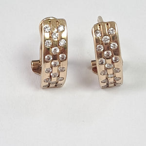 ARETES PAR ORO 10 K 3 GRMS (SEMINUEVO)