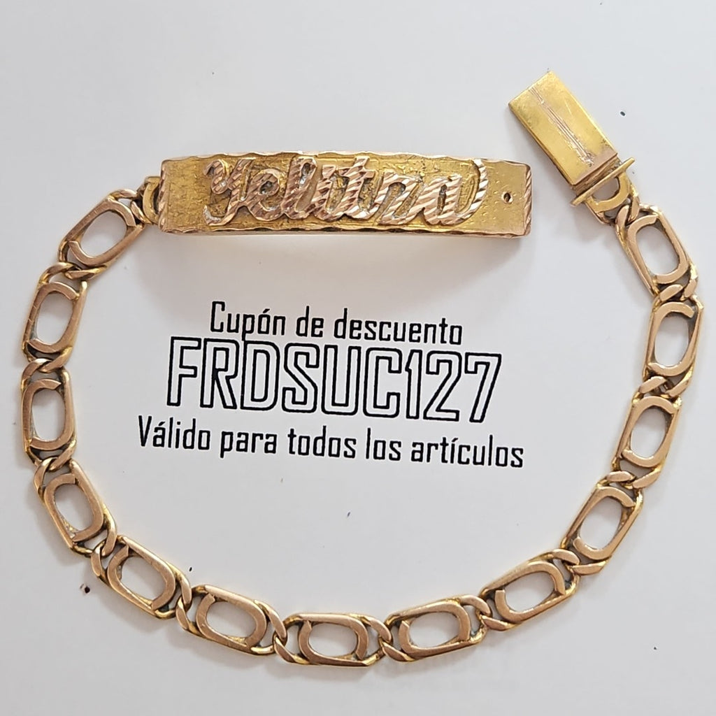 ESCLAVA ORO 10 K 10.1 GRMS (SEMINUEVO)