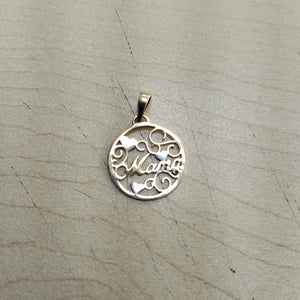 DIJE ORO 14 K 1 GRMS (SEMINUEVO)