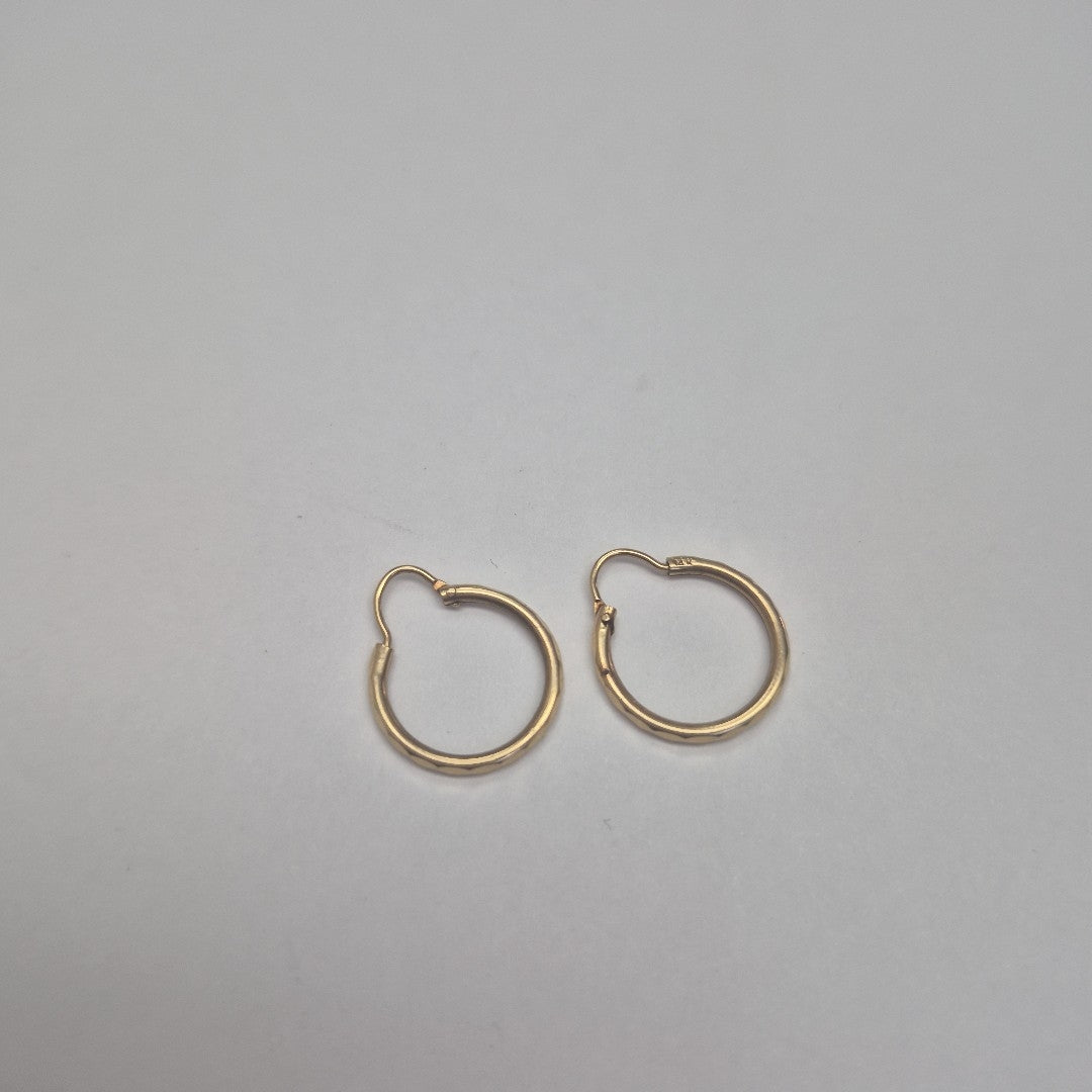 ARRACADAS PAR ORO 14 K 1,40 GRMS (SEMINUEVO)