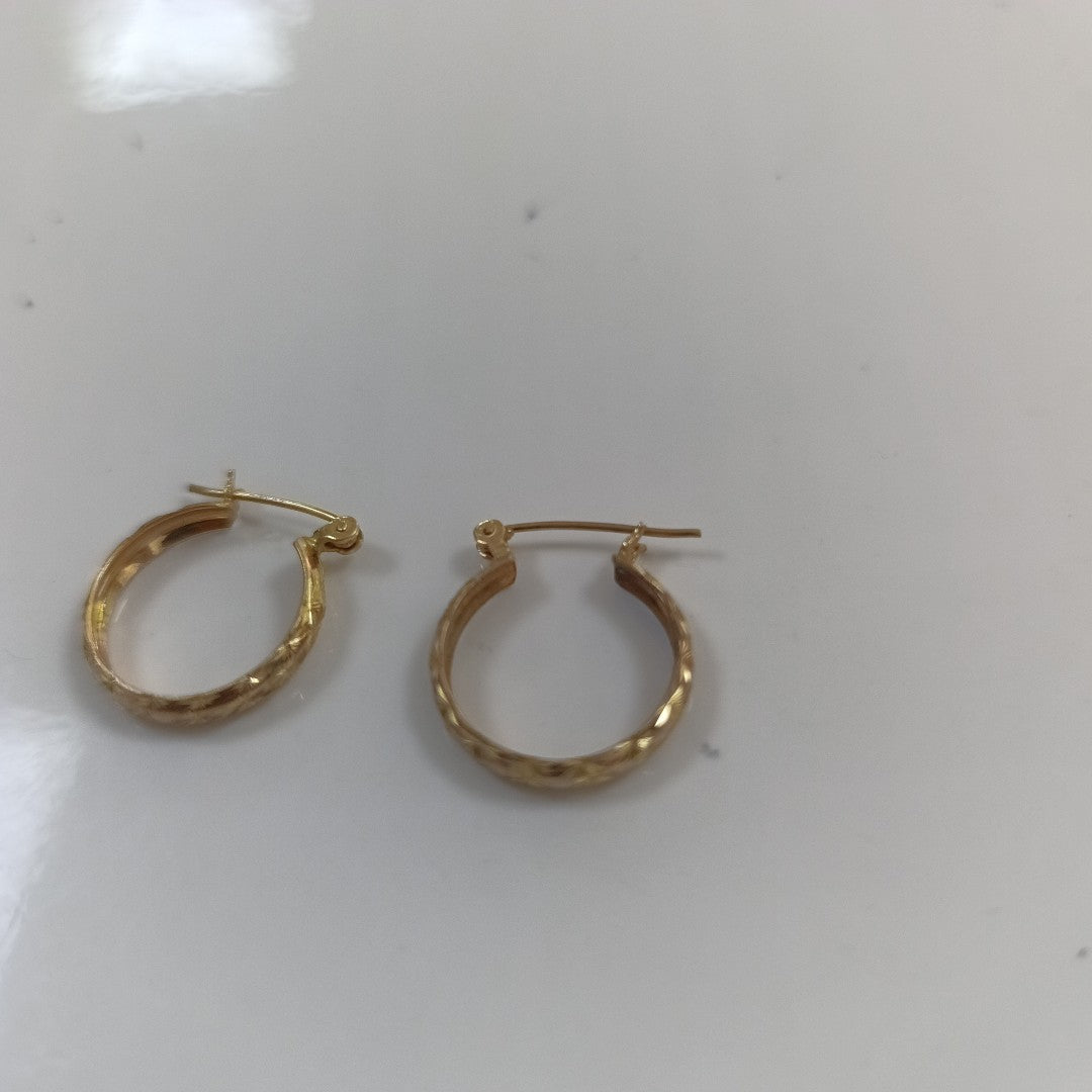 ARRACADAS PAR ORO 10 K 2.2 GRMS (SEMINUEVO)