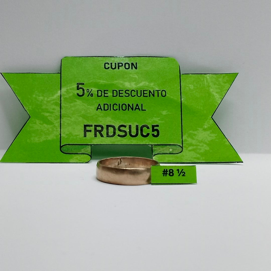 ANILLO ORO 8 K 3,50 GRMS (SEMINUEVO)