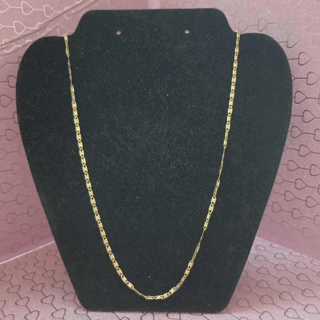 CADENA ORO COMBINADO 8 K 4,10 GRMS (SEMINUEVO)